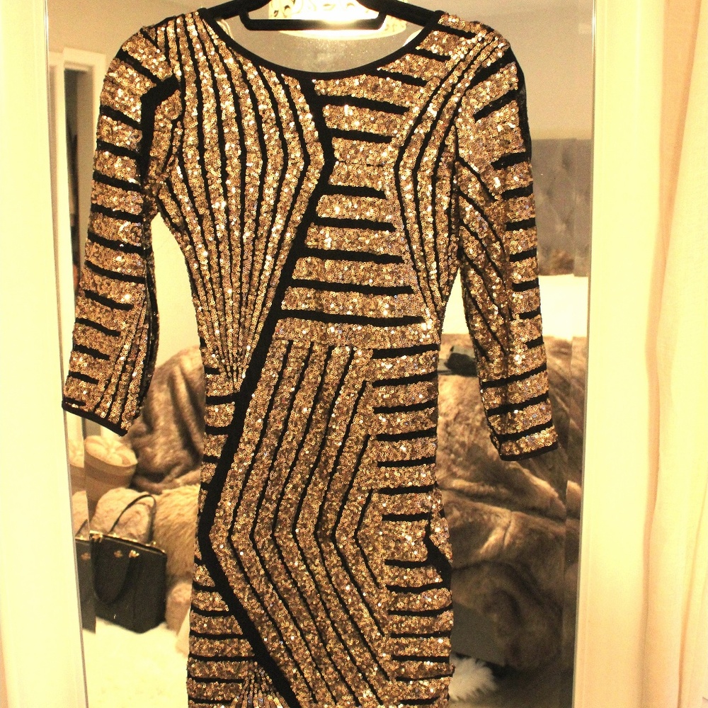Sequin Mini Dress